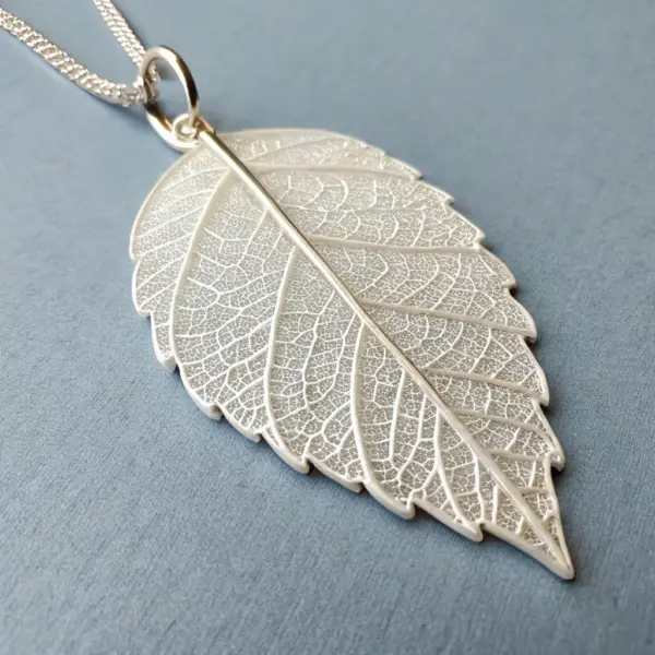 Nature-Inspired Leaf Pendant